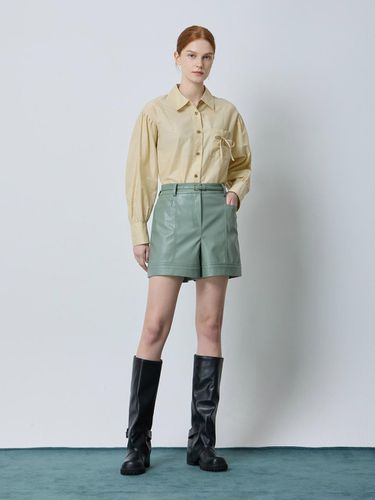 Belted Eco-leather Shorts KA_C243MSA021 - CC collect - Modalova