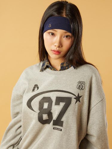 Overfit 87 Track Sports Club Blockcore Sweatshirt - KOLEAT - Modalova