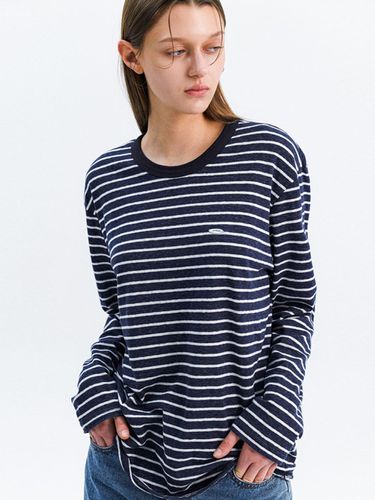 Surfer Stripe Long Sleeve_Navy - Trip LE Sens - Modalova