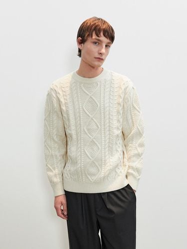 Daily Cable Soft Knit_Cream - V2 - Modalova