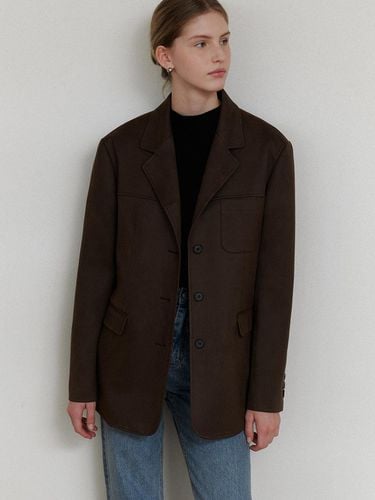 Comos 1224 suede pocket stitch jacket () - ourcomos - Modalova