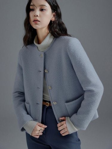 Bessie Wool Boucle Tweed Jacket - IvanaHelsinki - Modalova