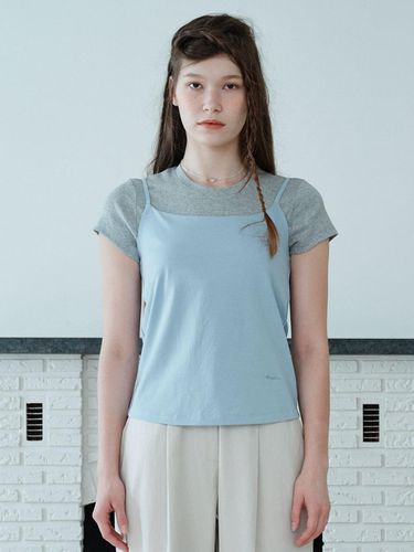 Strap Camisole Top, light blue - DAUGHTER - Modalova