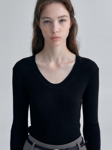 Jade Long-sleeve Knit_2color - ORE - Modalova