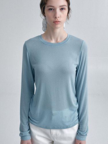 Wool Tencel Crew-neck_4color - ORE - Modalova