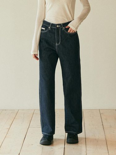 STITCH WIDE PANTS_NON-FADE - Authenti - Modalova