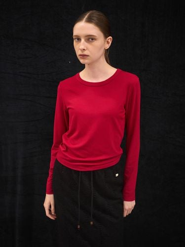 Essential Easy Round T-Shirt [RED] / WBD3L01517 - GENERAL IDEA - Modalova