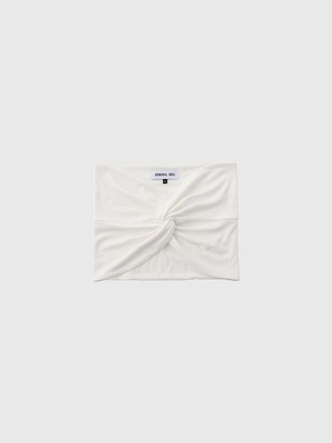 Twist Jersey Top [WHITE] / WBD3L01519 - GENERAL IDEA - Modalova