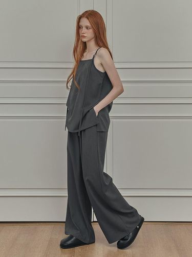 Diane Charming Sleeveless & Wide Pants Set - TWEE - Modalova