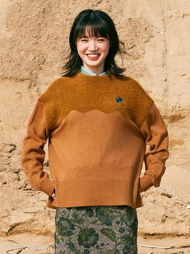 MIX KNIT_BROWN - ouel - Modalova