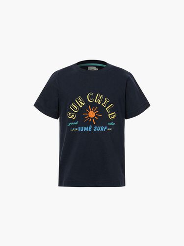 KIDS) SUN CHILD SILKET T-SHIRT, NAVY - KUME - Modalova