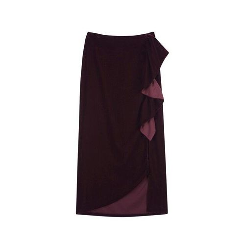 VELVET RUFFLE LONG SKIRT - JOHNNY HATES JAZZ - Modalova