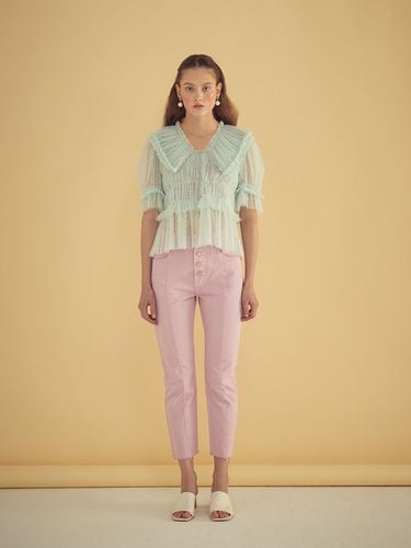 BUTTON UP DENIM PANTS - PINK - JOHNNY HATES JAZZ - Modalova