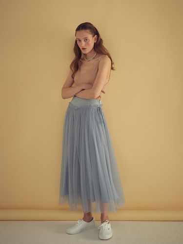 V-SHAPE WAIST TULLE SKIRT - BLUE - JOHNNY HATES JAZZ - Modalova