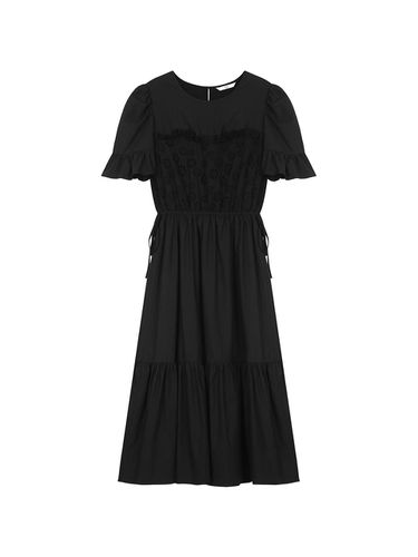 EMBROIDERY LAYERED COTTON DRESS - JOHNNY HATES JAZZ - Modalova