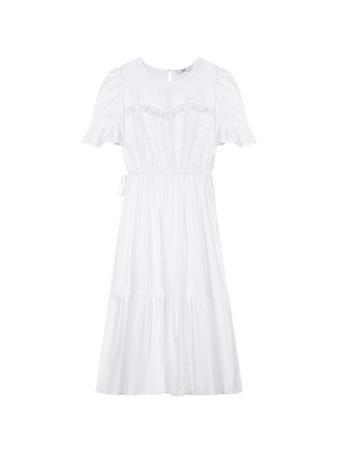 EMBROIDERY LAYERED COTTON DRESS - JOHNNY HATES JAZZ - Modalova