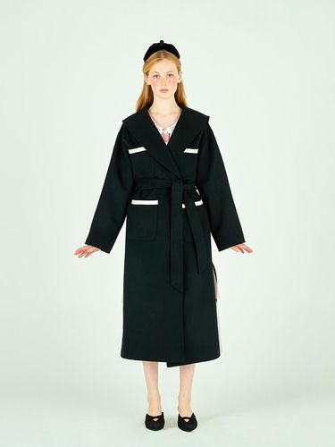 SAILOR COLLAR HANDMADE COAT - BLACK - JOHNNY HATES JAZZ - Modalova