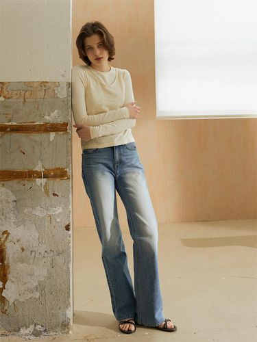 STRAIGHT JEANS_LIGHT BLUE - ouel - Modalova