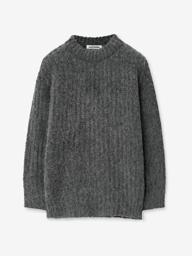 CASHMERE BRUSH KNITWEAR_CHARCOAL - LADYVOLUME - Modalova