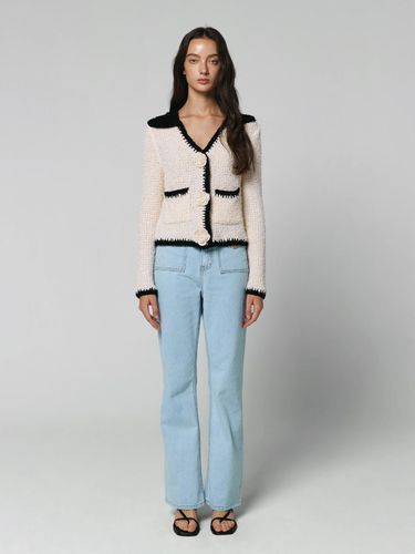 CORSAGE BUTTON KNIT CARDIGAN - JOHNNY HATES JAZZ - Modalova