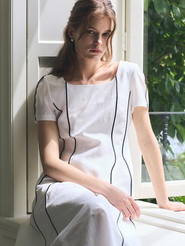 SUMMER LINING DRESS / WHITE - PAUL&ALICE - Modalova