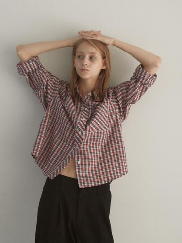 Nana check shirts (red) - lesatelier - Modalova