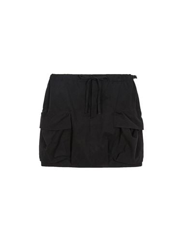 Draw String Cargo Mini Skirt - MARGESHERWOOD - Modalova