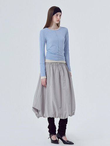 String Balloon Long Skirt - ETMON - Modalova