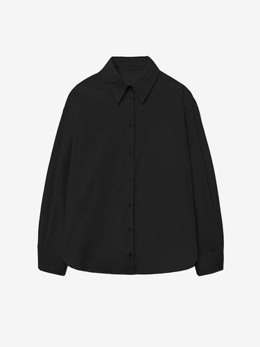 STANDARD LINE BASIC SHIRT_BLACK - LADYVOLUME - Modalova