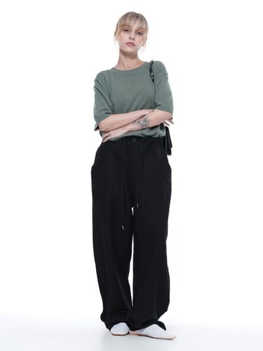 Linen Slit String Wide Pants - Chance’s noi for Women - Modalova