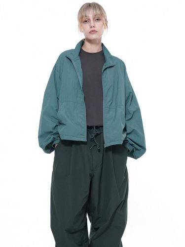 Searsucker Crop Windbreaker Jumper - Chance’s noi for Women - Modalova