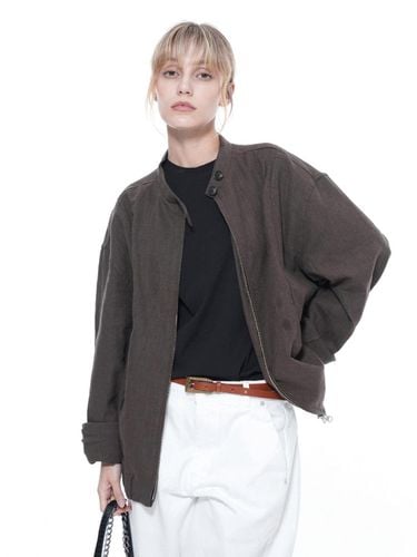 Herrington Linen Biker Varsity Jacket - Chance’s noi for Women - Modalova