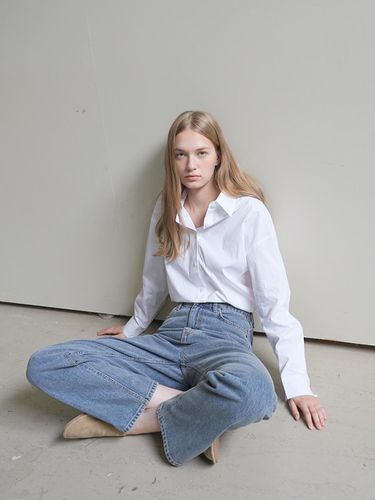 RELAXED FIT SHIRT / WHITE - PAUL&ALICE - Modalova