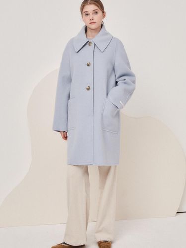 Two-Way Color Raglan Wool Coat - JJ JIGOTT - Modalova