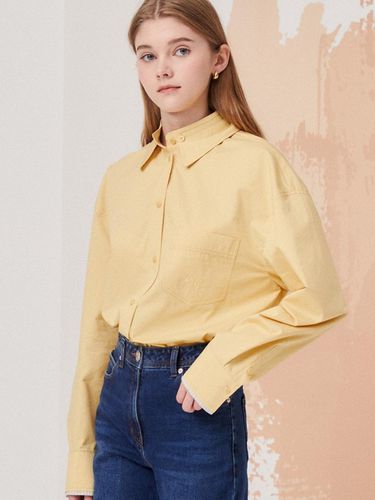 Oversized Fit Sleeve Coloring Blouse - JJ JIGOTT - Modalova