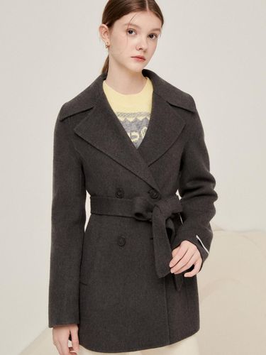 Wool Cashmere Half Coat - JJ JIGOTT - Modalova