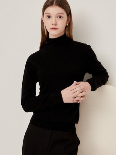 Wool Cashmere Half-neck Pullover - JJ JIGOTT - Modalova