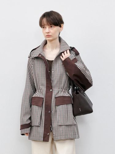 TG_Epaulette pocket plaid jacket - tageechita - Modalova