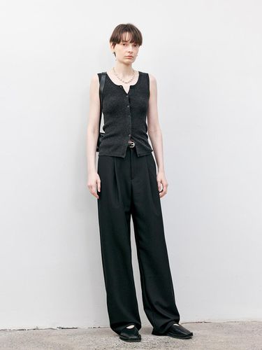 TG_Draped single pleated slacks_2color - tageechita - Modalova