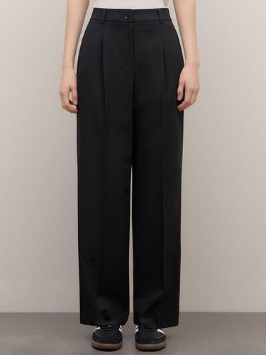 One Tuck Wide Setup Pants_AWSSLO31030 - SISTINA - Modalova