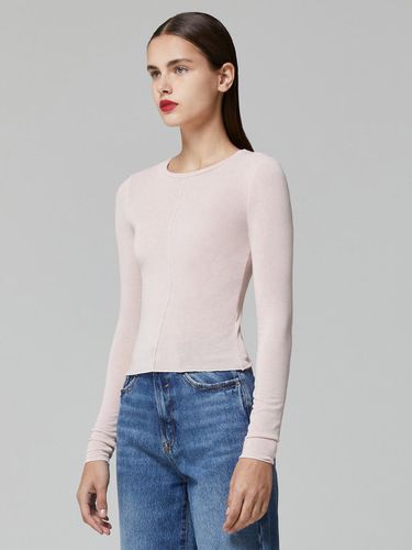 CENTERLINE SLIM T-SHIRT_LIGHT PINK - LADYVOLUME - Modalova