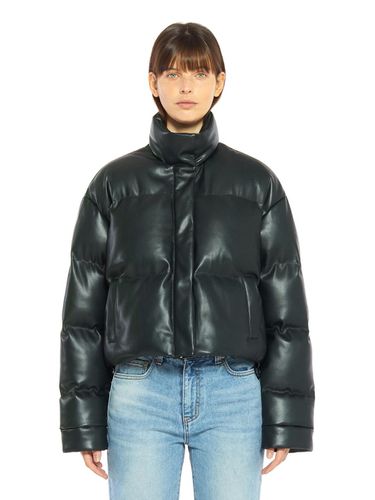 THINSULATE VEGAN LEATHER PADDED JACKET - LADYVOLUME - Modalova