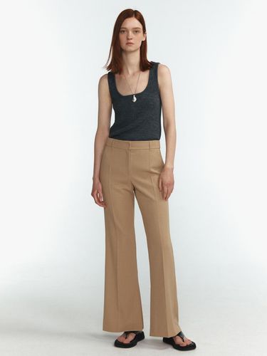 Side Slit Semi Bootscut Trousers JWSLNC4000 - LINE STUDIO ONE - Modalova