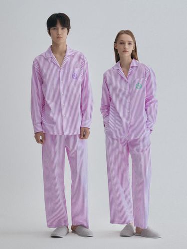 London Stripe Pajama Pair men's and women's SET - GRAYDATION - Modalova