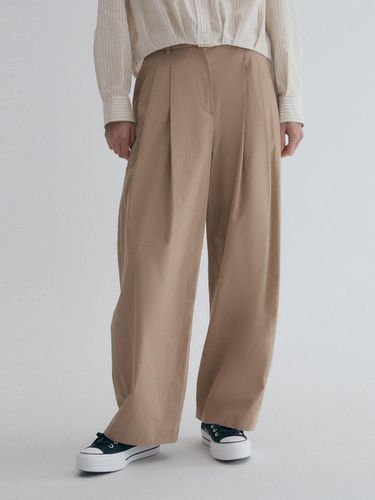 Cotton Double pleated Comfort Pants - GRAYDATION - Modalova