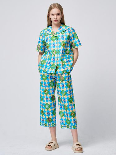 Square Story Women's Pajama Pair - GRAYDATION - Modalova