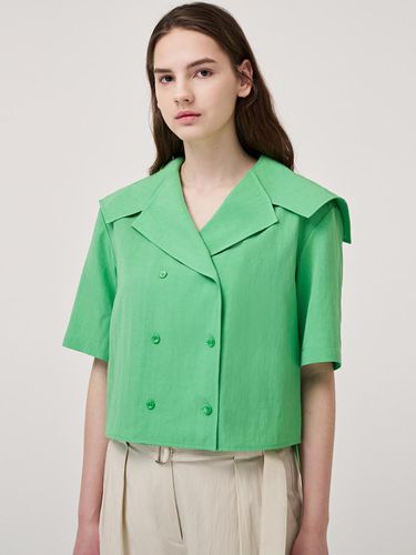 Sailor collar double shirt GREEN - GRAYDATION - Modalova