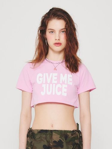 MICRO CROP TOP_PINK - CRANK - Modalova