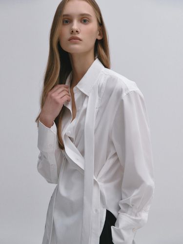 Tie Wrap Shirt OFF WHITE - GRAYDATION - Modalova