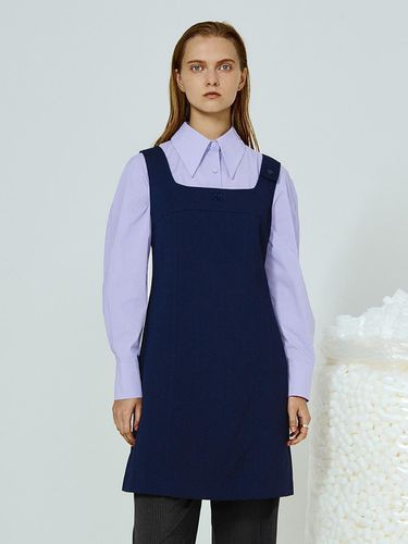 Volume Sleeve Big Collar Shirt JWSTNI0100 - LINE STUDIO ONE - Modalova